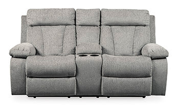 Mitchiner Reclining Loveseat with Console