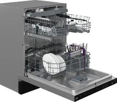 Beko Tall Tub Dishwasher with 16 place settings (DDT38532XIH)