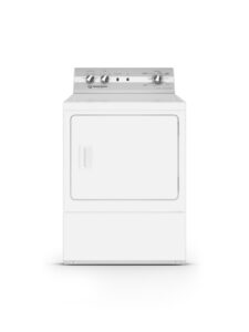 Speed Queen DC5 Sanitizing Electric Dryer with Extended Tumble | Reversible Door | 5-Year Warranty (DC5003WE)