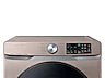 Samsung 7.5 cu. ft. Smart Electric Dryer with Steam Sanitize+ in Champagne (DVE45B6300C)