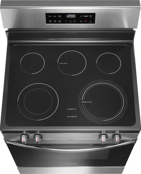 Frigidaire 30" Electric Range with Steam Clean (FCRE3062AS)
