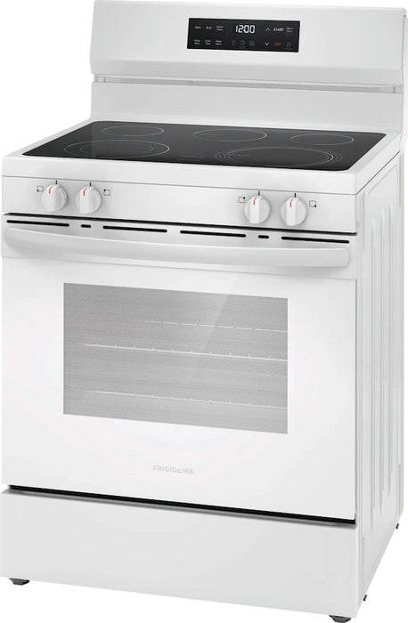 Frigidaire 30" Electric Range with Steam Clean (FCRE3062AW)