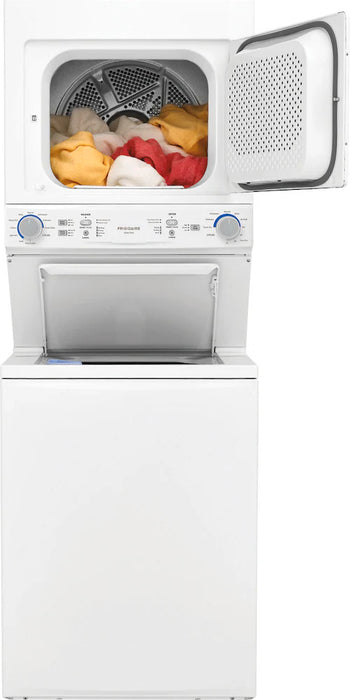 Frigidaire Electric Washer/Dryer Laundry Center - 3.9 Cu. Ft Washer and 5.5 Cu. Ft. Dryer (FLCE7522AW)