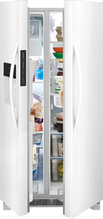 Frigidaire 22.3 Cu. Ft. 33" Standard Depth Side by Side Refrigerator (FRSS2323AW)