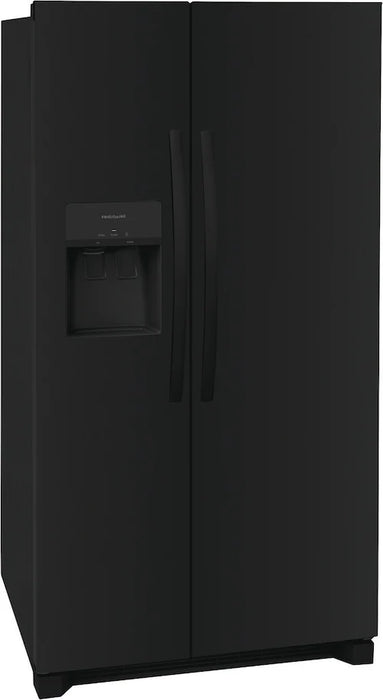 Frigidaire 25.6 Cu. Ft. 36" Standard Depth Side by Side Refrigerator (FRSS2623AB)