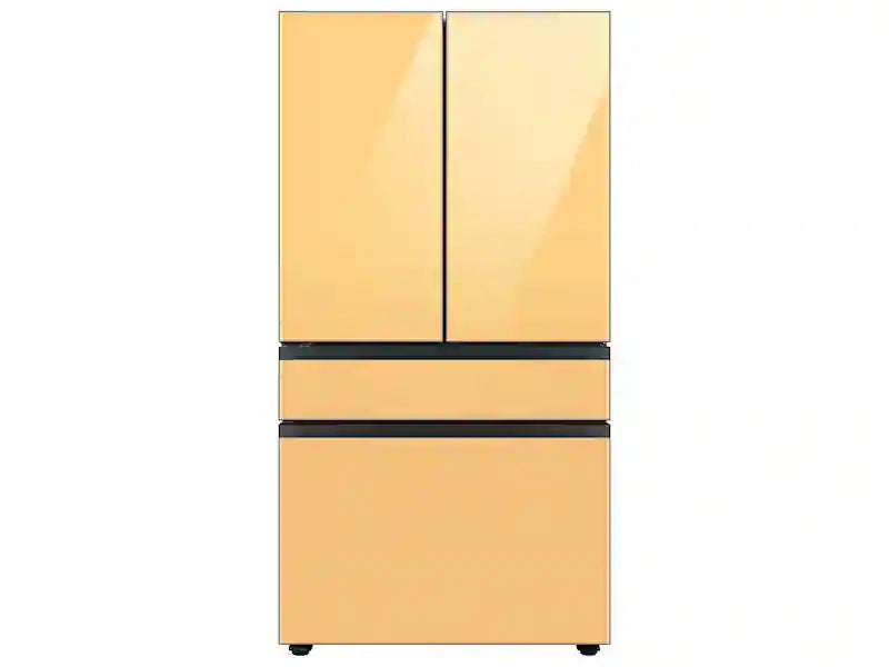Samsung Bespoke 4-Door French Door Refrigerator (29 cu. ft.) with Beverage Center™ in Stainless Steel (RF29BB8600AP)