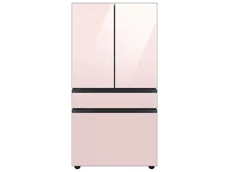 Samsung Bespoke 4-Door French Door Refrigerator (29 cu. ft.) with Beverage Center™ in Stainless Steel (RF29BB8600AP)