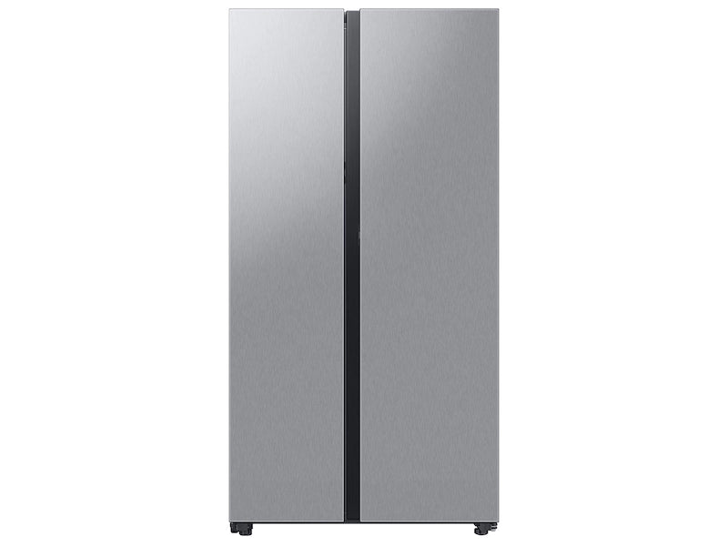 Samsung Bespoke Side-by-Side 28 cu. ft. Refrigerator with Beverage Center™ in Stainless Steel (RS28CB7600QL)