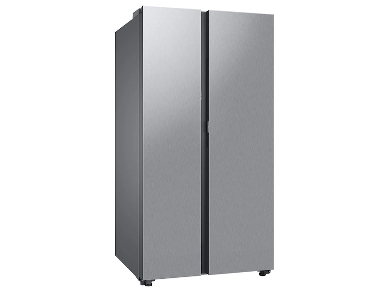 Samsung Bespoke Side-by-Side 28 cu. ft. Refrigerator with Beverage Center™ in Stainless Steel (RS28CB7600QL)