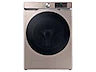 Samsung 4.5 cu. ft. Large Capacity Smart Front Load Washer with Super Speed Wash - Champagne (WF45B6300AC)