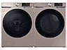 Samsung 4.5 cu. ft. Large Capacity Smart Front Load Washer with Super Speed Wash - Champagne (WF45B6300AC)