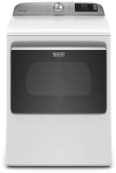 Maytag 27 Inch Smart Dryer with 7.4 Cu. Ft. Capacity (MED6230RHW)
