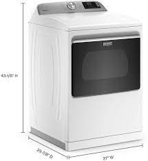 Maytag Smart Top Load Dryer with Extra Power - 7.4 Cu Ft (MED7230HW)