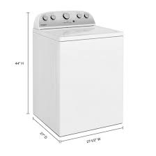Whirlpool 3.8 cu. ft. Top Load Washer with Soaking Cycles, 12 Cycles (WTW4955HW)