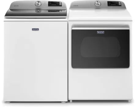 Maytag 27 Inch Smart Dryer with 7.4 Cu. Ft. Capacity (MED6230RHW)