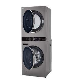 L.G. Single Unit Front Load LG WashTower™ with Center Control™ 4.5 cu. ft. Washer and 7.4 cu. ft. Electric Dryer (WKE100HVA)
