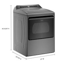 Whirlpool 7.4 cu. ft. Top Load Electric Dryer with Intuitive Controls (WED5100HC)