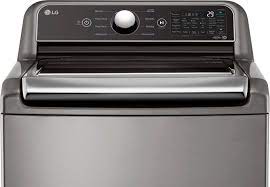 L.G. 5.5 cu.ft. Mega Capacity Smart wi-fi Enabled Top Load Washer with TurboWash3D™ Technology (WT7400CV)