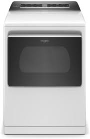 Whirlpool 7.4 cu. ft. Top Load Electric Dryer with Advanced Moisture Sensing (WED8127LW)