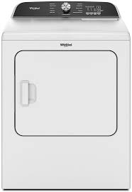 Whirlpool Top Load Electric Dryer with Moisture Sensor 7.0 Cu. Ft. (WED6150PW)