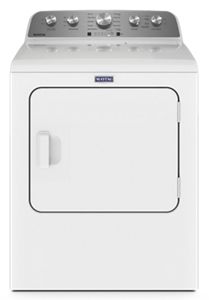 Maytag Top Load Electric Dryer with Steam Enhanced Cycles 7.0 Cu Ft (MED5430MW)