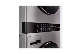 L.G. Single Unit Front Load LG WashTower™ with Center Control™ 4.5 cu. ft. Washer and 7.4 cu. ft. Electric Dryer (WKE100HVA)