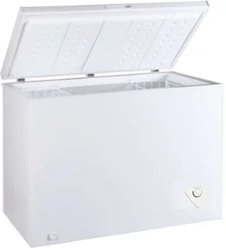 Midea Chest Freezer with Manual Defrost 10.2 Cu. Ft. Capacity (WHS-384C1)